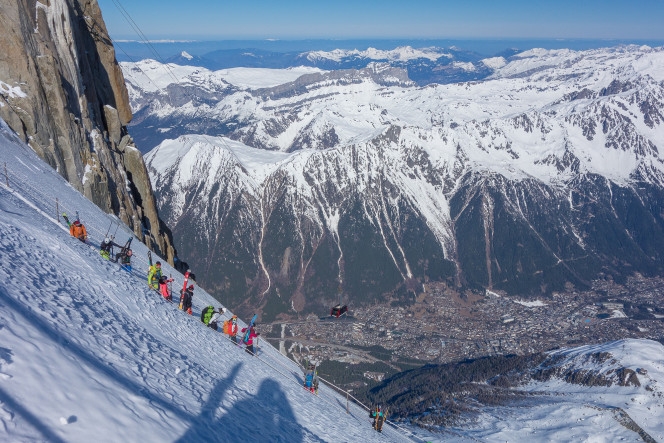 Vallée Blanche et téléphérique Aiguille du midi