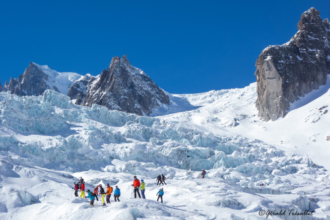 Niveau pour la Vallée Blanche