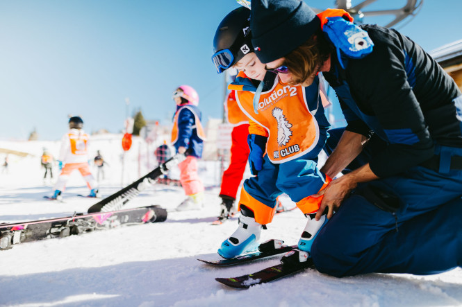 cours ski la clusaz