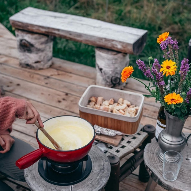 fondue, tipi, supper, gourmet, dinner