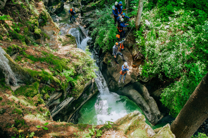 Where practise canyoning?