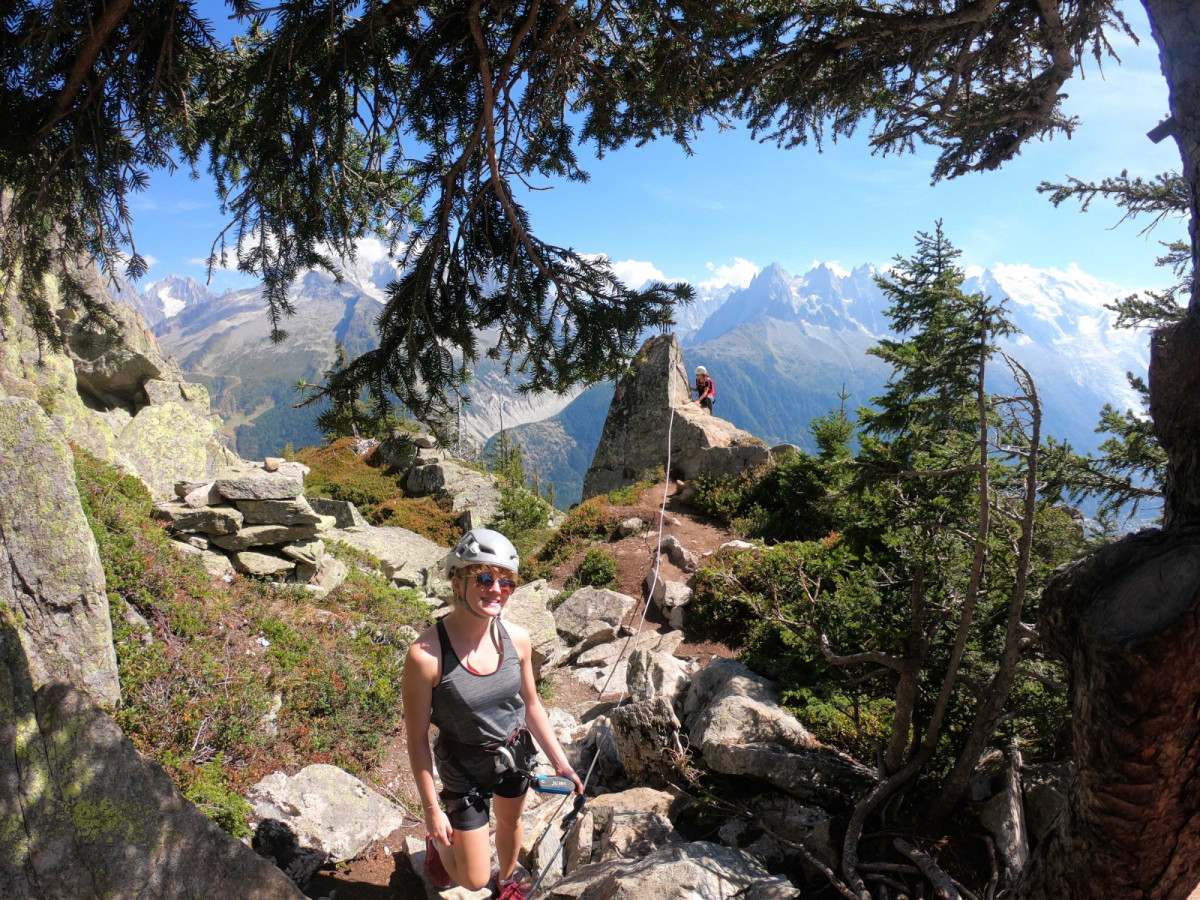 Les Via Ferrata de notre jolie Vallée de Chamonix