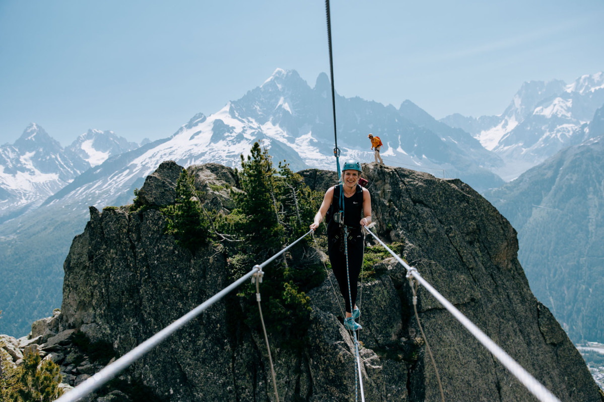 In summer, the mountains are a paradise for activity enthusiasts