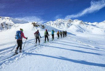 SKI HIKING/CROSS-COUNTRY SKI  IN PRIVATE