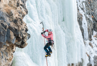 Ice climbing