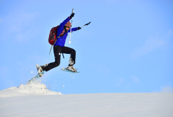 Snowshoe activity