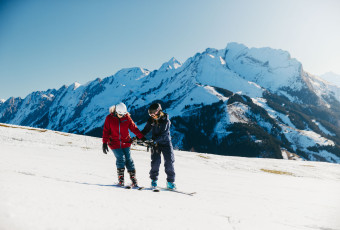 Private ski lessons