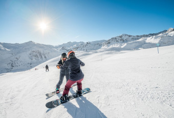 Private snowboard lessons