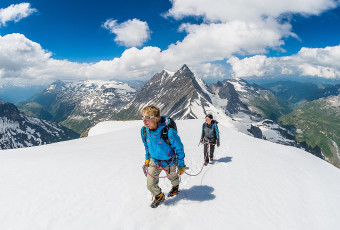 Glacier hiking Tignes