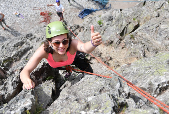 Rock climbing school