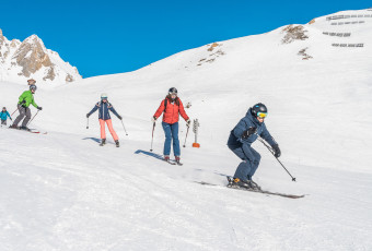 Beginners ski course Val d'Isère