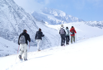 Themed snowshoeing