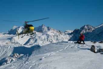 Heliskiing