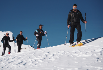 Snowshoeing