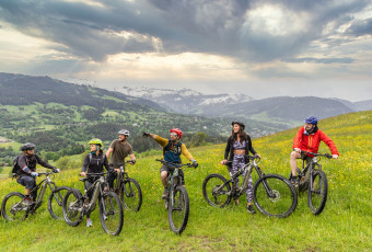 VTT, nature, Megève, private, sortie vélo